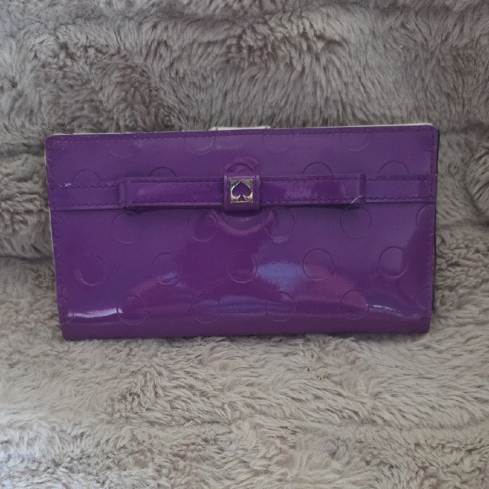 Kate Spade Vibrant Purple Wallet